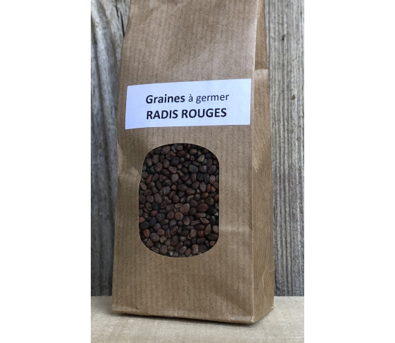 Radis rouges graines à germer 100 g