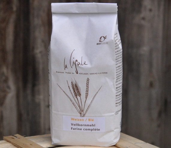 farine complète de blé 1 kg